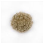 Pmnzdy 50 adet ponpon topu, şapka, kıyafet, çorap, anahtarlık, 5 cm, pelüş toplar, ponpon, elastik halkalı ponpon, renkli, kıvırcık kürk ponpon, koyu yeşil