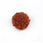 Pmnzdy 50 adet ponpon topu, şapka, kıyafet, çorap, anahtarlık, 5 cm, pelüş toplar, ponpon, elastik halkalı ponpon, renkli, kıvırcık kürk ponpon, lotus pembesi