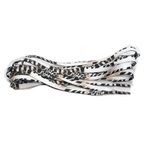 Pmnzdy Leopar Kaplan Kamuflaj Desenli Düz Bağcık 2 Çift - 120 cm-10 mm Genişlik Ayakkabı Bağcıkları Bağcıklı Bant Ayakkabı Bağcıkları Spor Ayakkabı Yürüyüş Botları Koşu Ayakkabıları Çoğu Ayakkabı
