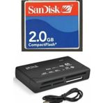 Pmr 2 GB Compact Flash Hafıza Kartı USB 2.0 CF Kart Okuyucu