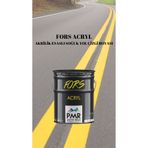 PMR Pamir Boya Renklerin Zirvesi Fors Acryl Akrilik Reçine Esaslı Soğuk Yol Çizgi Boyası Sarı 4 Kg