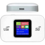 Pmr Taşınabilir Modem 5G/4G LTE 300 Mbps Hızında 10 Cihaz Destekli Güvenli Mobil Router