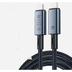 Pmr Usb4 Kablo – 40GBPS 240W Hızlı Şarj ve Data Kablosu 1 Metre ZR850 - Silver