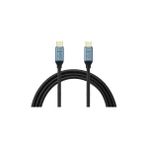 Pmr Zr-395 Type-C To Type-C Kablo 4K Görüntü Şarj Kablosu 20Gbps 100 Watt Akıllı Chip