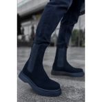 Pms MN223 - Srt Alaska Süet Erkek Bot Sıyah