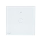 PNI SafeHome PT101L WiFi Touch ile akıllı anahtar, 10 A, Tuya Smart uygulaması üzerinden kontrol, Alexa ve Google Assistant ile uyumlu - Live Wire, sıfır olmadan