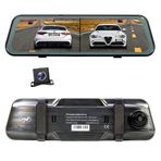 PNI Voyager S2800 UHD 4K 170° DVR araç kamerası, dikiz aynasına entegre, 9,66 inç, IPS dokunmatik ekran, park izleme, G sensörü, mikro SD kart yuvası, USB-C, GPS fonksiyonu, Wi-Fi, kontrol