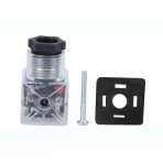 Pnömatik Valf Ventil Ledli Dar Soket 11Mm 220 Ac/Dc