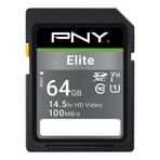 PNY 64GB SD Memory Card Elite C10 U1