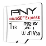 Pny Microsd Express Hafıza Kartı Microsdxc Uhs-I U3 V30 A1 1 Tb, 890/850 Mb/s'ye Kadar Okuma/yazma, Nintendo Switch 2 Gibi Microsd Express Uyumlu Cihazlar Için Ideal
