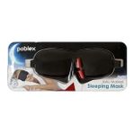 Poblex 3D Uyku Maskesi Siyah + Kulak Tıkacı