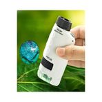 POBO MICRO1 Mini Boy Mikroskop Dürbün Ve Teleskop Zoom Led Işık Eğitici Mikroskop 300XZOOM