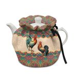 Poceacles Boho Mandala Tavuk Baskılı Çay Rahat Mutfak Çaydanlık, Toz Örtüsü, Çaydanlık, Rahat Kahvaltı Isıtıcı, Çaydanlık Örtüsü, Yalıtım, Sıcak Çaydanlık, Ev Mutfak Masası, Otel Çay Partisi Restoranı