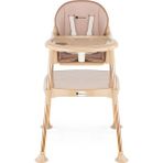 Pocket & Mama Çalışma Masalı Pedli Gold Beige Mama Sandalyesi