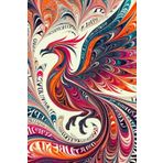 Pocket Notebook 6x9 Phoenix Cover120 White Lined Pages: Indulge your Passions, Thoughts and Dreams, Release the Poet. Artist Cover