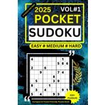 Pocket Sudoku: Lightweight and Travel Size Edition-Puzzle Book For Adult | VOL#1 210+ Puzzles - Easy to Hard Sudoku Puzzles with Solutions at the Back | Size 4 x 6 Inches |Huge in Fun