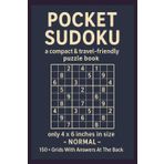 Pocket Sudoku: Pocket Sudoku a compact & travel-friendly puzzle book level normal -| 150+ Grids With Answers At The Back