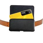 Poco M2 - M2 Pro - M3- M3 Pro - M4 Pro - M5 Kılıfı Kemere Takılan Bel Kemer Kapaklı Kılıf