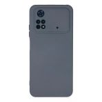 Poco M4 Pro 4G Kılıf Nano İçi Kadife - Gri