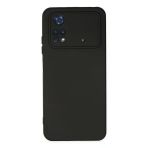Poco M4 Pro 4G Kılıf Nano İçi Kadife - Siyah
