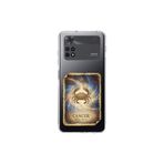 Poco M4 Pro ile Uyumlu Burç Kartları Yangeç Tasarımlı Şeffaf Silikon Kılıf
