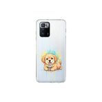Poco X3 GT ile Uyumlu Splash Köpek Tasarımlı Slimfit Şeffaf Silikon Kılıf