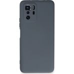 Poco X3 Gt Kılıf Nano İçi Kadife Silikon - Gri