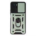Poco X3 Gt Kılıf Pars Lens Yüzüklü - Yeşil