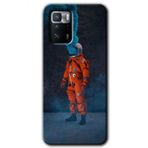 Poco X3 GT Smoke Astronot Baskılı Uyumlu Silikon Kılıf