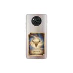 Poco X3 NFC ile Uyumlu Burç Kartları Boğa Tasarımlı Şeffaf Silikon Kılıf