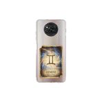 Poco X3 NFC ile Uyumlu Burç Kartları İkizler Tasarımlı Şeffaf Silikon Kılıf