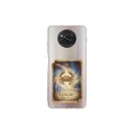 Poco X3 NFC ile Uyumlu Burç Kartları Yangeç Tasarımlı Şeffaf Silikon Kılıf