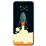 Poco X3 Pro Space Smoke Baskılı Uyumlu Silikon Kılıf