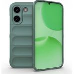 Poco X8 Pro Kılıf Kolay Tutum Sağlayan Yapılı ve Içi Kadife Dolgulu Tpu Premium Silikon Kapak Rcv/etnik - Koyu Yeşil