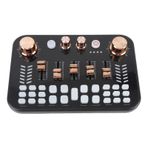 Podcast Audio Mixer Soundboard, Bluetooth Kulaklık Ile Set, Özelleştirilebilir Ambiyans, Ses Değiştirici DJ Mixer Vokal Oyunu Kaydedi