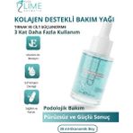 Podo Lime Kozmetik Collagen Derm IQ – Tırnak Güçlendirici Bakım Yağı 30 ml (Kırılma & Soyulma Karşıtı) - Açık Mavi