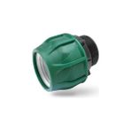 Poelsan 40 x 1¼" Y.yeşil Seri Kablin Dıştan Dişli (Erkek) Adaptör