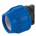 Poelsan Mavi 25X1/2 Kaplin Dişi Adaptör