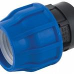 Poelsan Mavi 32x1 Kaplin Dişi Adaptör