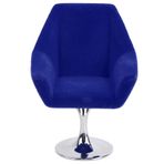 POENVFPO Mini Dollhouse Kanepe Sandalye, 1:12 Minyatür Koltuk Modeli Döndür Akın Sandalye Mobilya Aksesuarı Bebek Için Seramik Karo (BLUE)