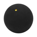 POENVFPO Squash Topu, 37 MM Tek Mavi Nokta Kauçuk Squash Topu Yeni Başlayanlar Için Rekabet Eğitimi Için Kauçuk Squash Raket Topları (tek sarı nokta)