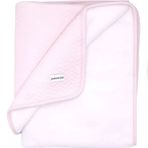 Poetree Kids Chevron Light Pink Welsoftlu 80X100 cm Bebek Battaniyesi