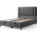 Pofuduk Yatak Lurex Visco Baza - Siyah - 90 x 190 cm