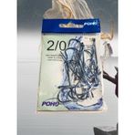 Pohu Pesca Uzun Pa.la Delikli Sap 2/0 Numara 18'li Paket Parlak Mavi M-9946 Sb Baitholder Olta Iğnesi