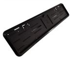 Point 2 Adet Parlak Siyah Plakalık Piano Black Takmatik Plakalık Çerçevesi Piano Black