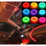 Point Araç Araba Içi Torpido Ledi Renkli Ip Neon Ip LED 2 Metre Turuncu Renk