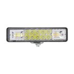 Point Beyaz LED Sarı Çakarlı Off Road Sis Panjur Farı Çalışma Lambası 16 LED 12-24V