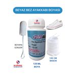 Point Care Beyaz Bez Kumaş Ayakkabı Boyası