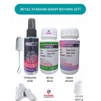 Point Care Beyaz Spor Ayakkabı Taban & Deri Boyası Ve Point Care Temizleme Sıvısı Point088