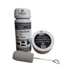 Point Care Gri Deri Boyası Döşeme Mont Çanta Ayakkabı Kemer Boyası ve Point Care Naturel Deri Çatlak Giderici Macun - 100 ml